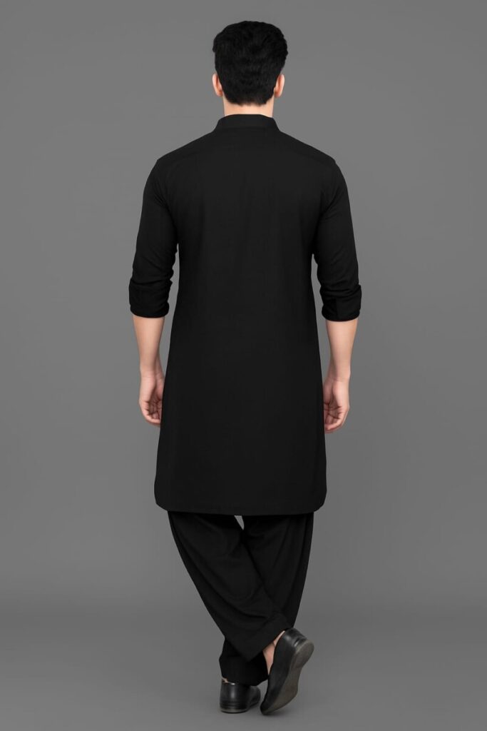 Pathani black back