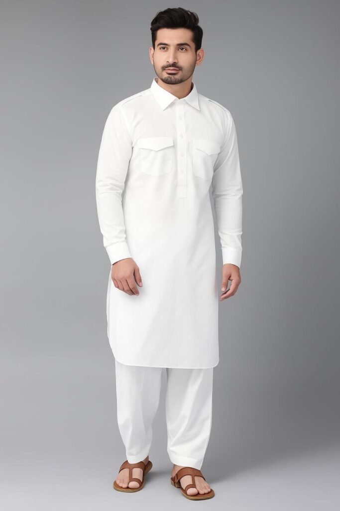 Pathani white